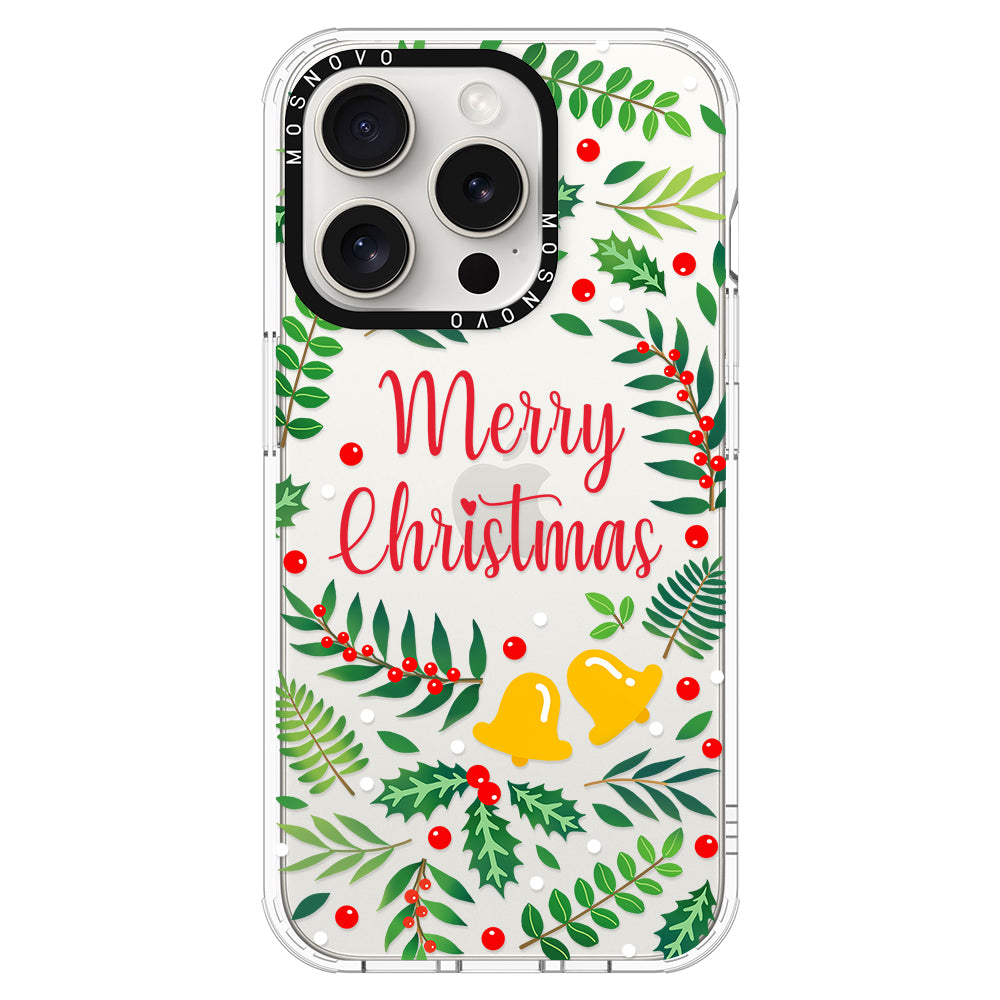 Merry Christmas Phone Case - iPhone 16 Pro Case - MOSNOVO