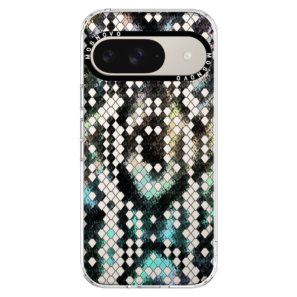 Rainbow Snake Print Phone Case - Google Pixel 9 Case