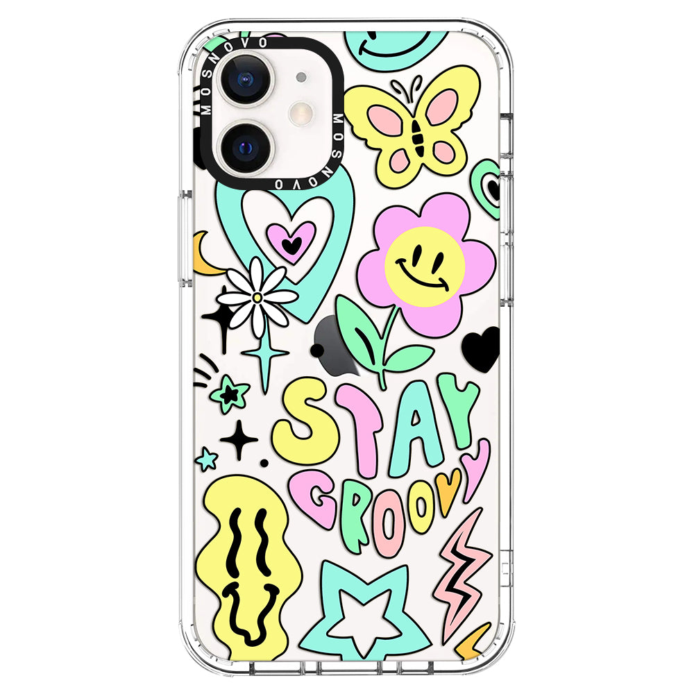 Stay Groovy Phone Case - iPhone 12 Case