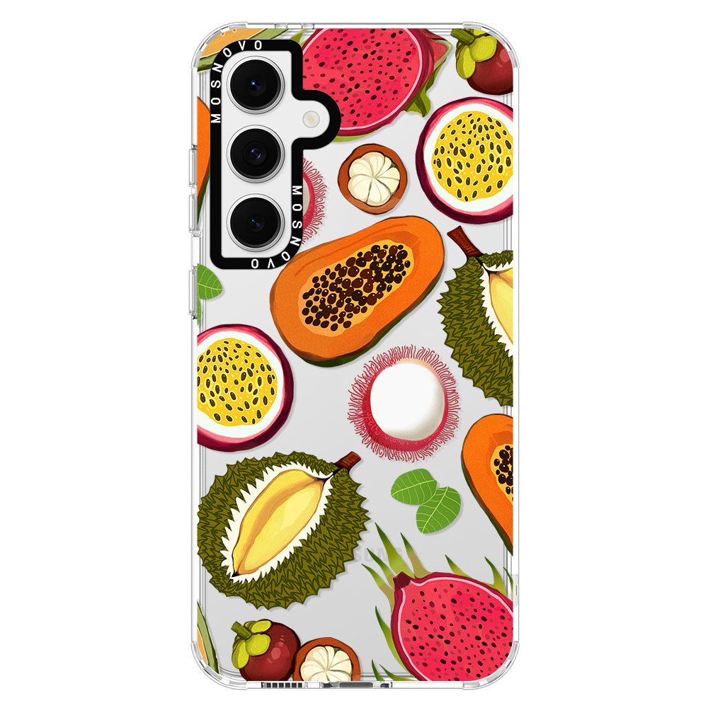 Tropical Fruit Phone Case - Samsung Galaxy S24 FE Case - MOSNOVO