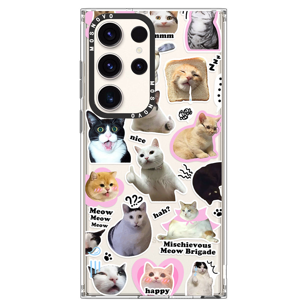 The Cat Brigade Phone Case - Samsung Galaxy S23 Ultra Case