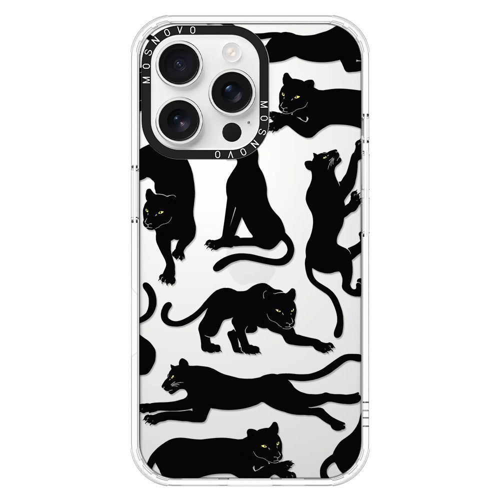 Black Panther Phone Case - iPhone 16 Pro Max Case - MOSNOVO