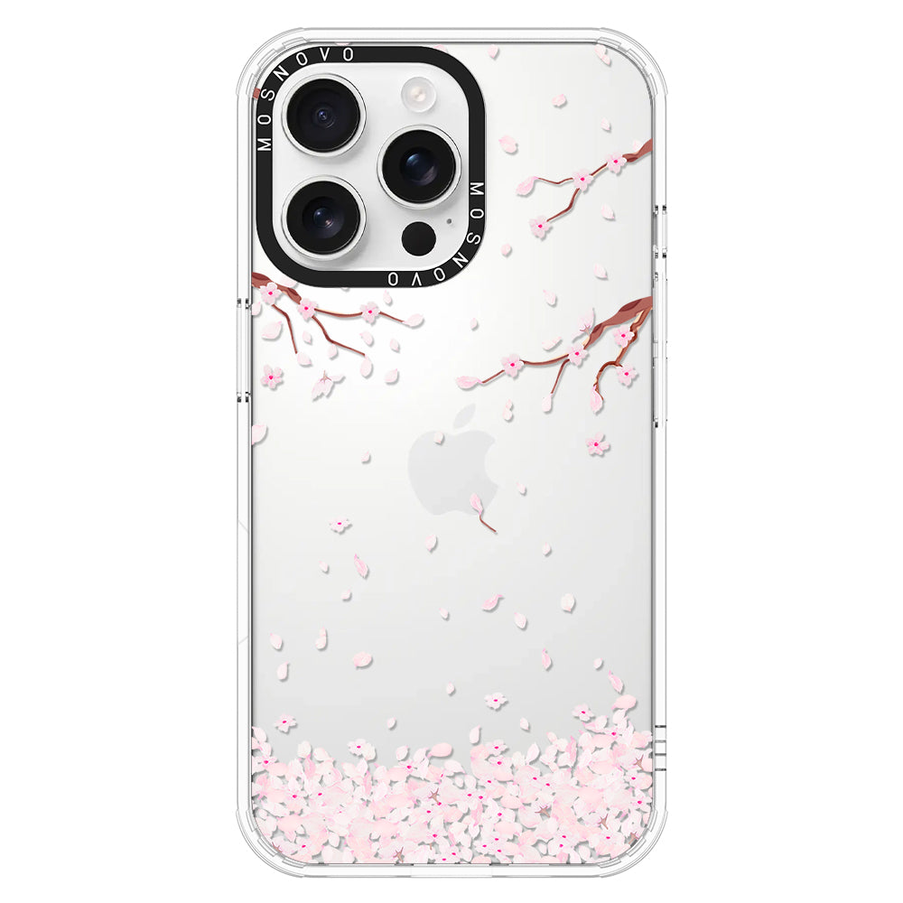 Sakura Phone Case - iPhone 16 Pro Max Case Clear