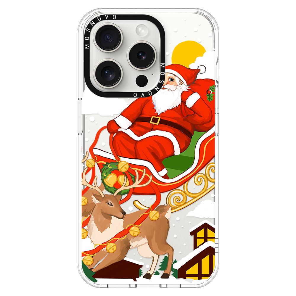 Santa Claus Phone Case - iPhone 16 Pro Max Case - MOSNOVO