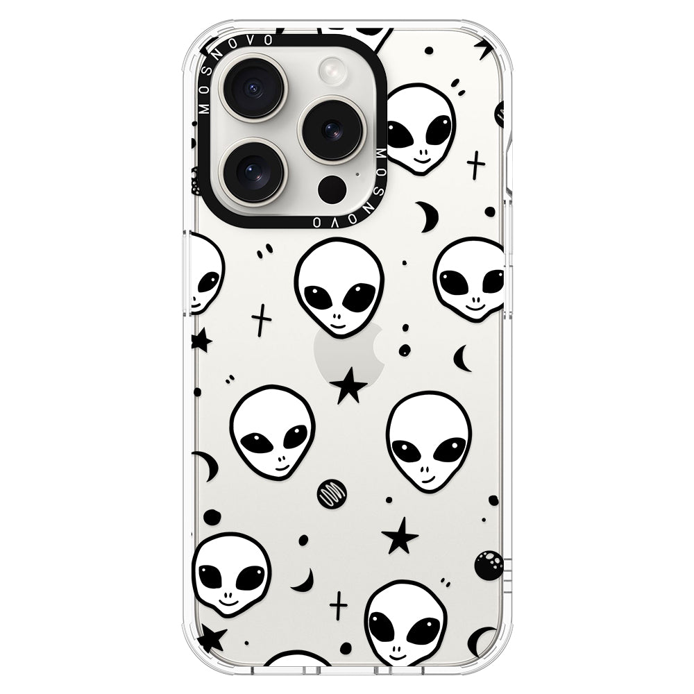 Cute Alien Phone Case - iPhone 16 Pro Max Case - MOSNOVO