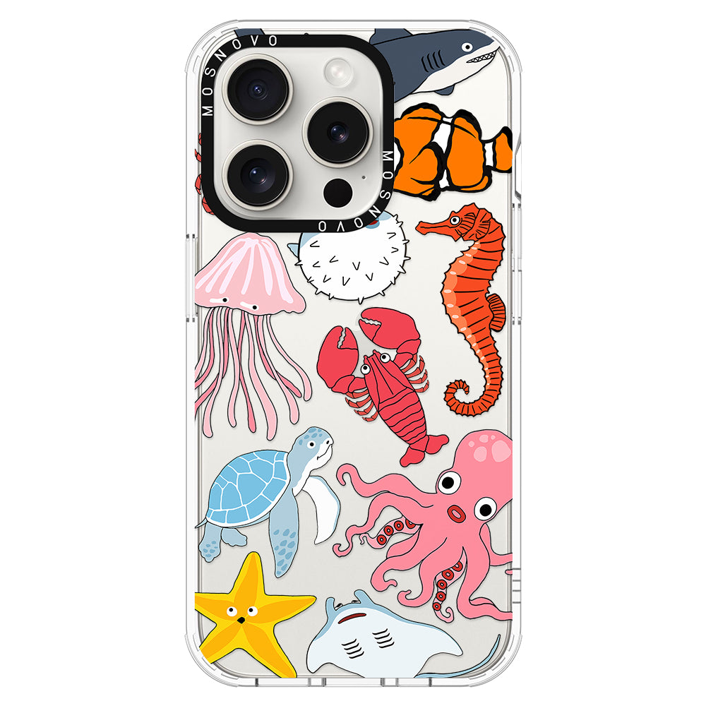 Sea World Phone Case - iPhone 16 Pro Max Case - MOSNOVO