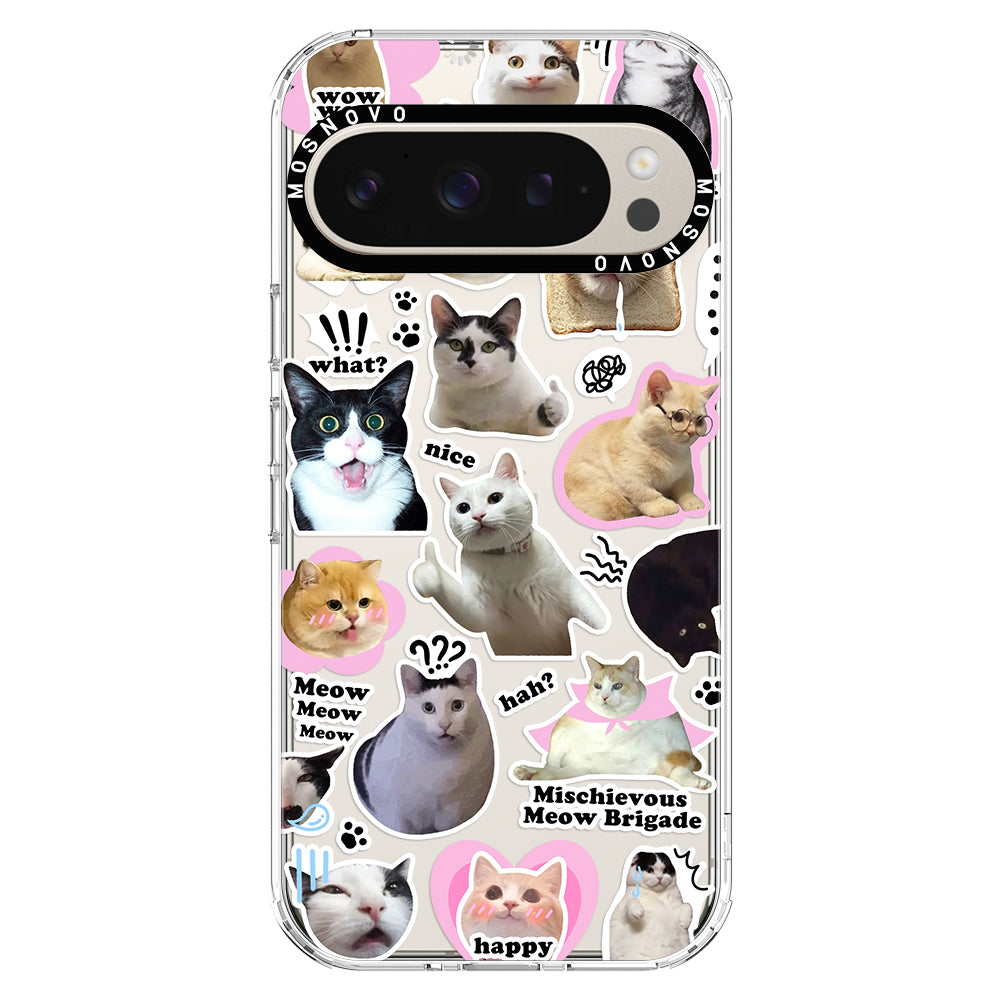 The Cat Brigade Phone Case - Google Pixel 9 Pro Case