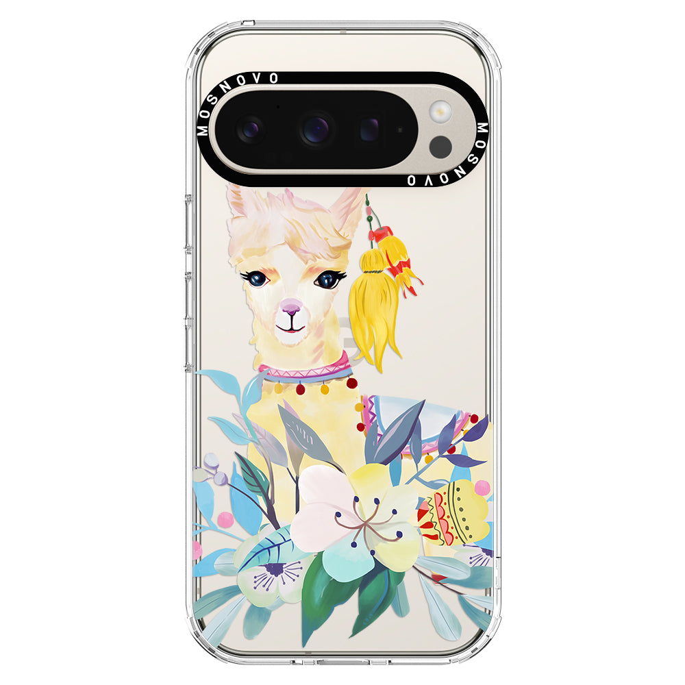 Boho Llama Phone Case - Google Pixel 9 Pro Case