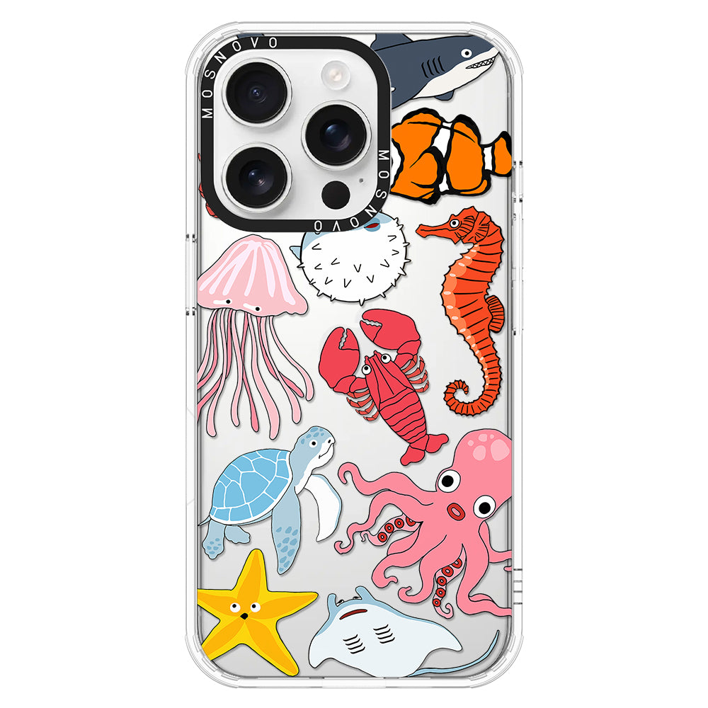 Sea World Phone Case - iPhone 16 Pro Case - MOSNOVO