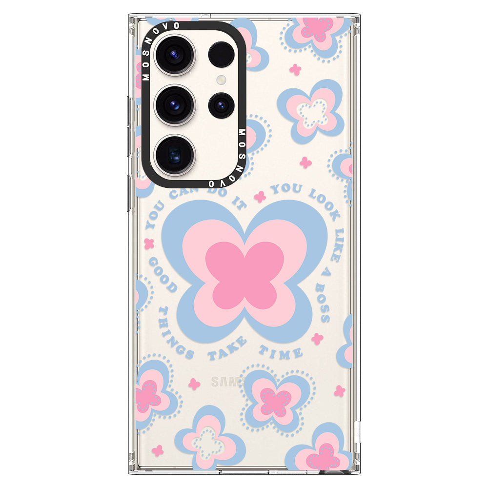 Blooming Butterflies Phone Case - Samsung Galaxy S23 Ultra Case