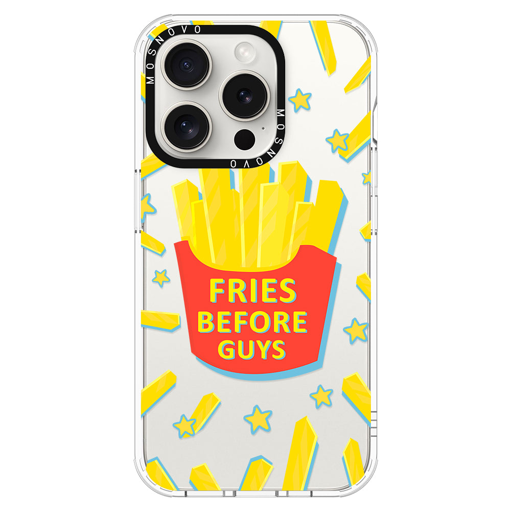 Fries Before Guys Phone Case - iPhone 16 Pro Case - MOSNOVO