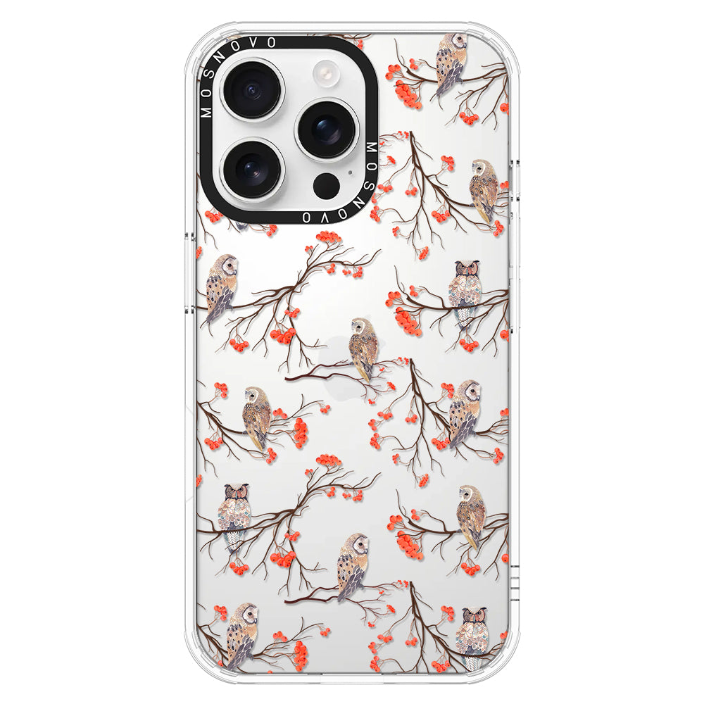 Owl Phone Case - iPhone 16 Pro Max Case - MOSNOVO