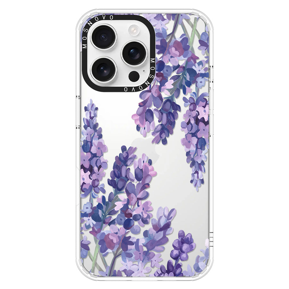 Lavender Phone Case - iPhone 16 Pro Max Case - MOSNOVO