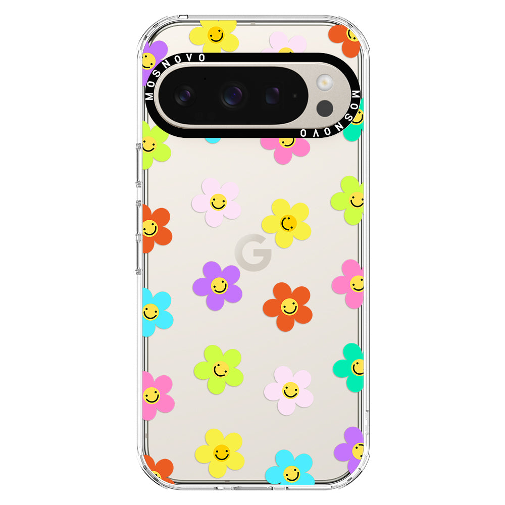 Smile Floral Phone Case - Google Pixel 9 Pro XL Case