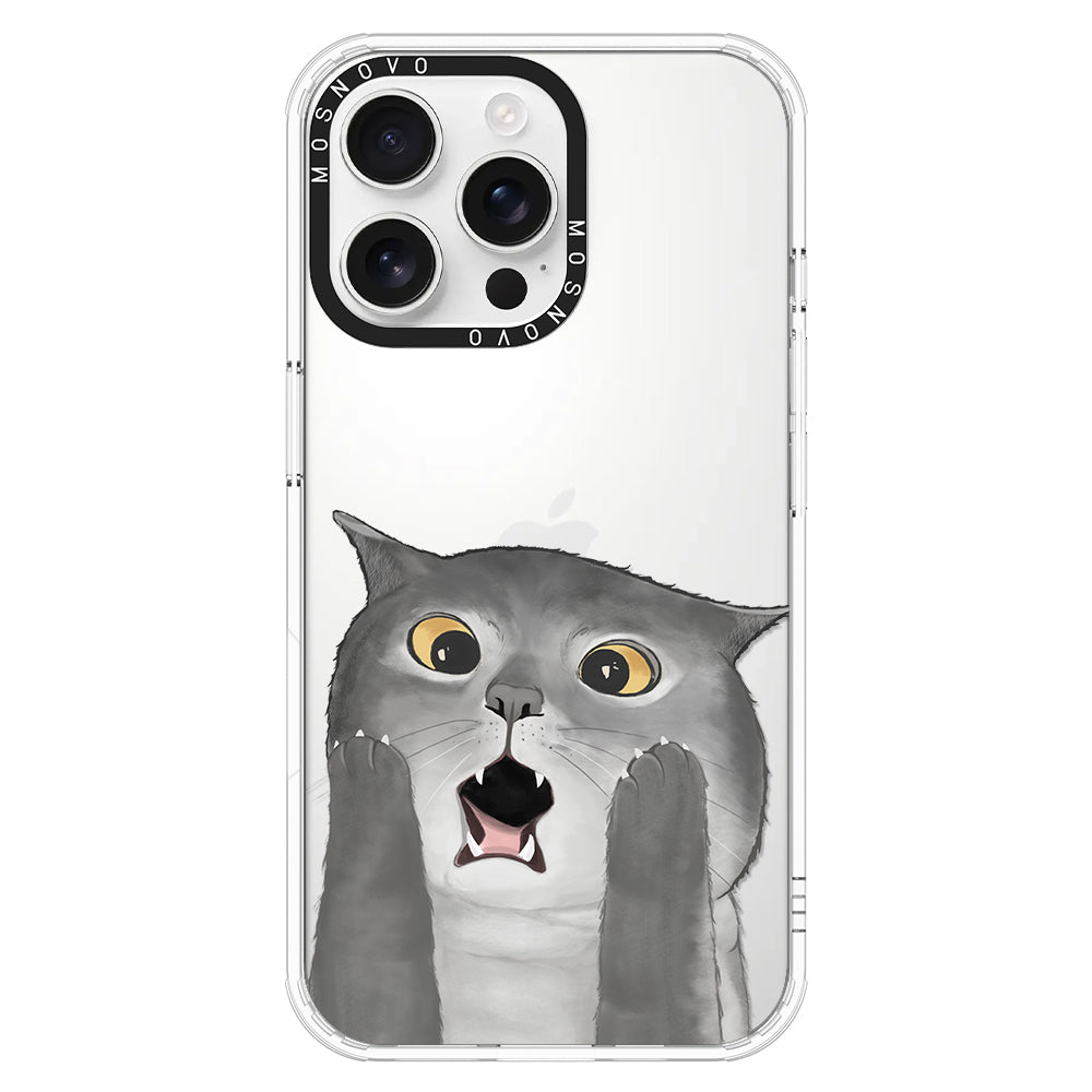 OMG Cat Phone Case - iPhone 16 Pro Max Case - MOSNOVO