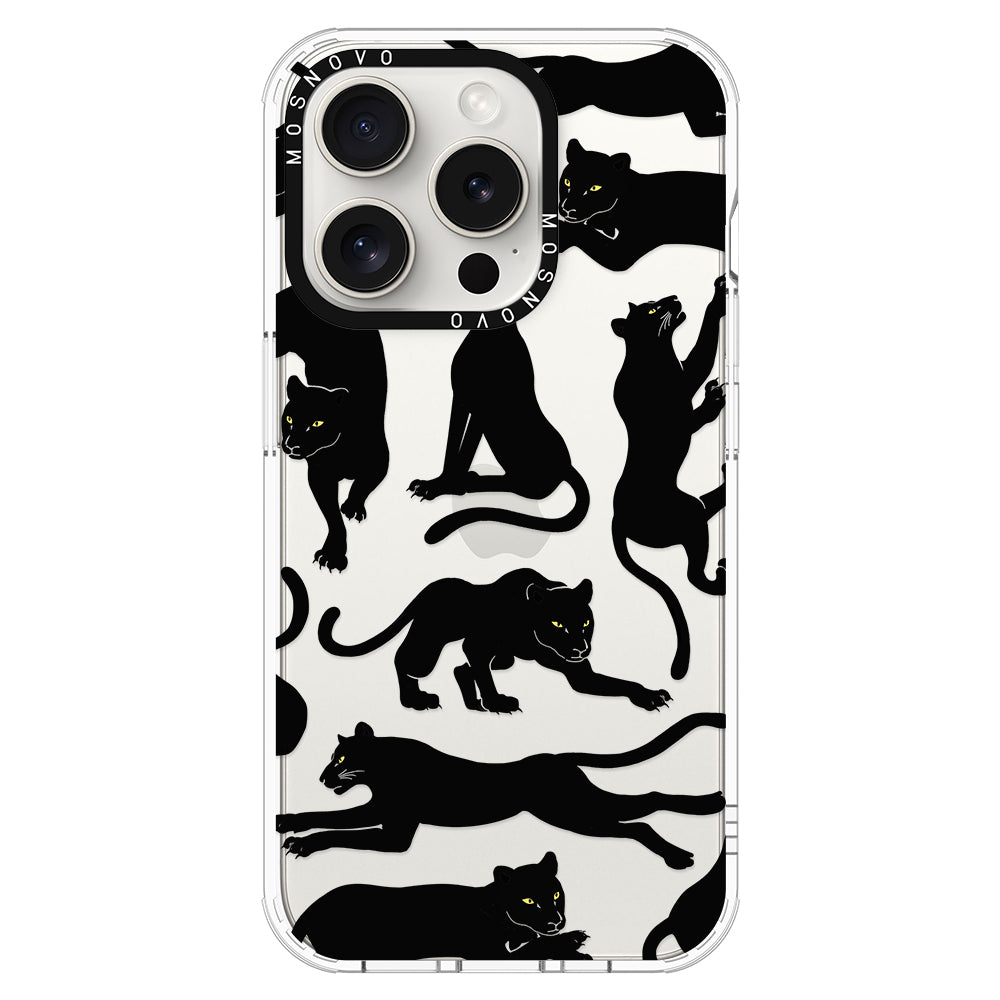 Black Panther Phone Case - iPhone 16 Pro Max Case - MOSNOVO