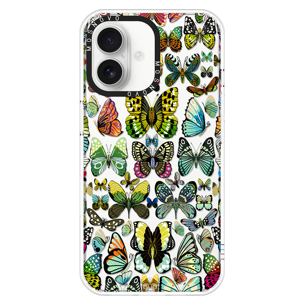 Butterflies Phone Case - iPhone 16 Case - MOSNOVO