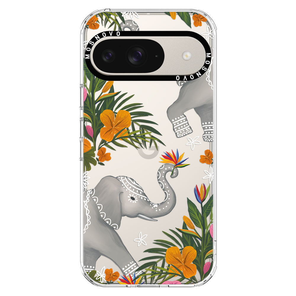 Tribal Elephant Phone Case - Google Pixel 9 Case