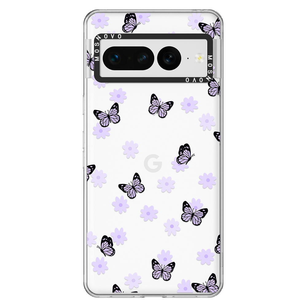 Lilac Butterfly Phone Case - Google Pixel 7 Pro Case