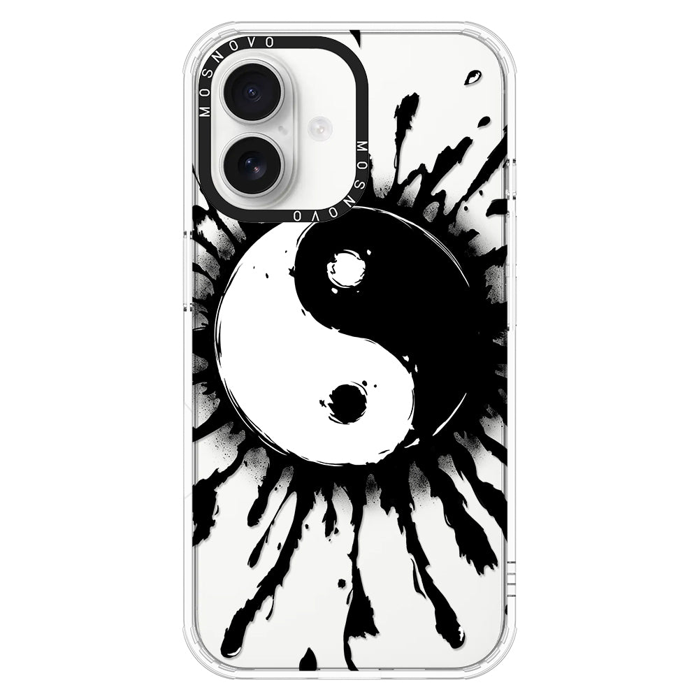 Ying Yang Phone Case - iPhone 16 Plus Case - MOSNOVO