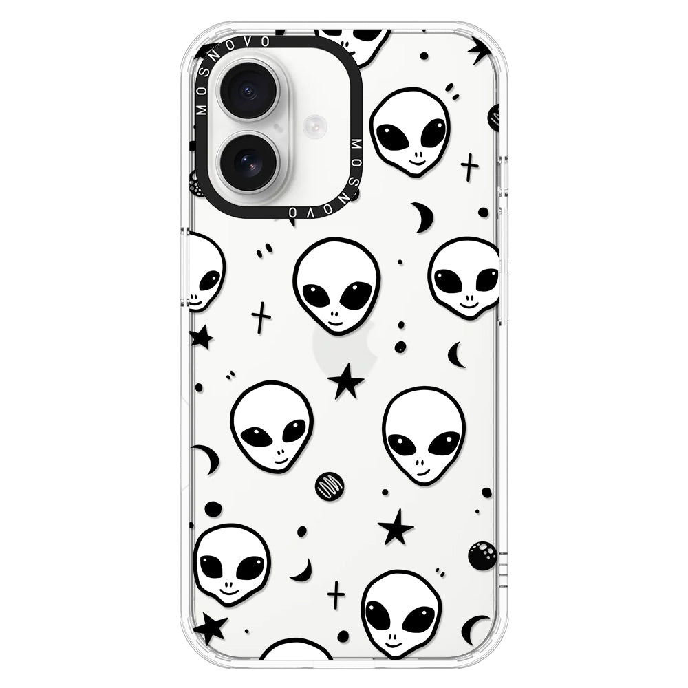 Cute Alien Phone Case - iPhone 16 Case - MOSNOVO