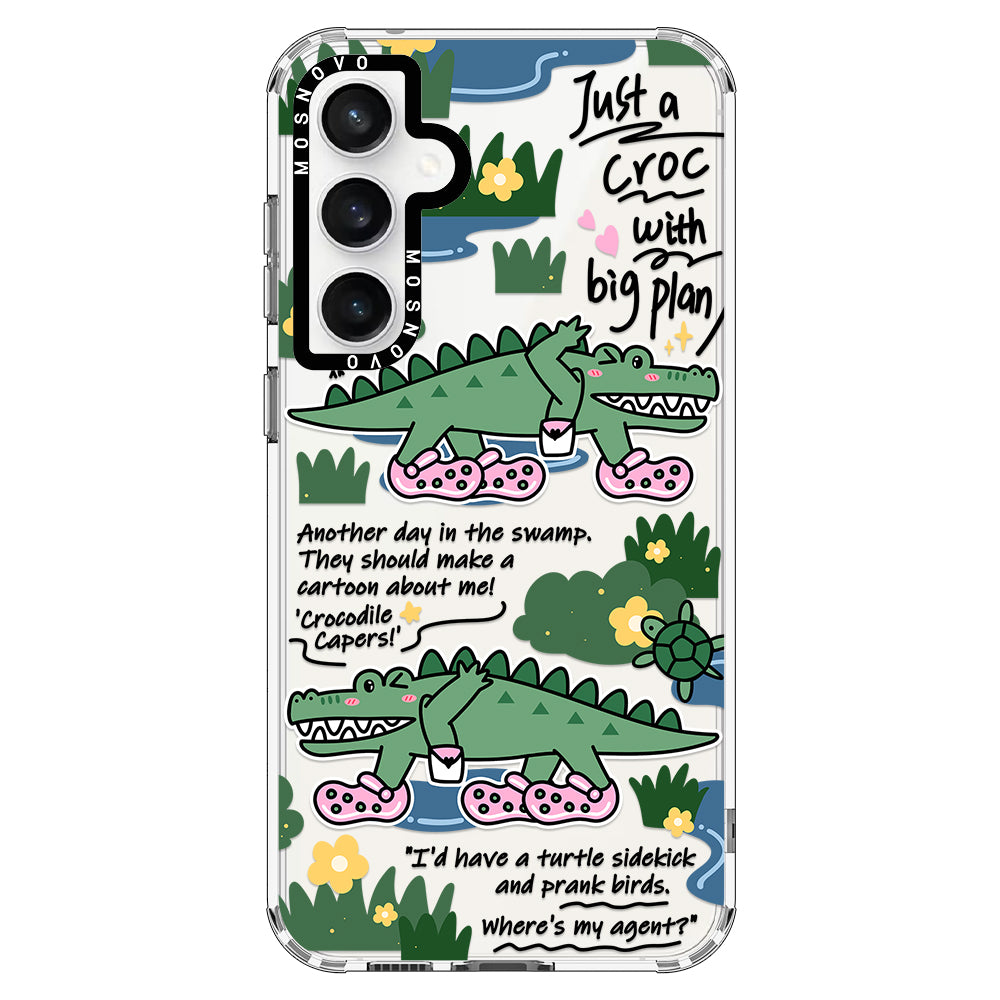 Croc with Big Plan Phone Case - Samsung Galaxy S23 FE Case