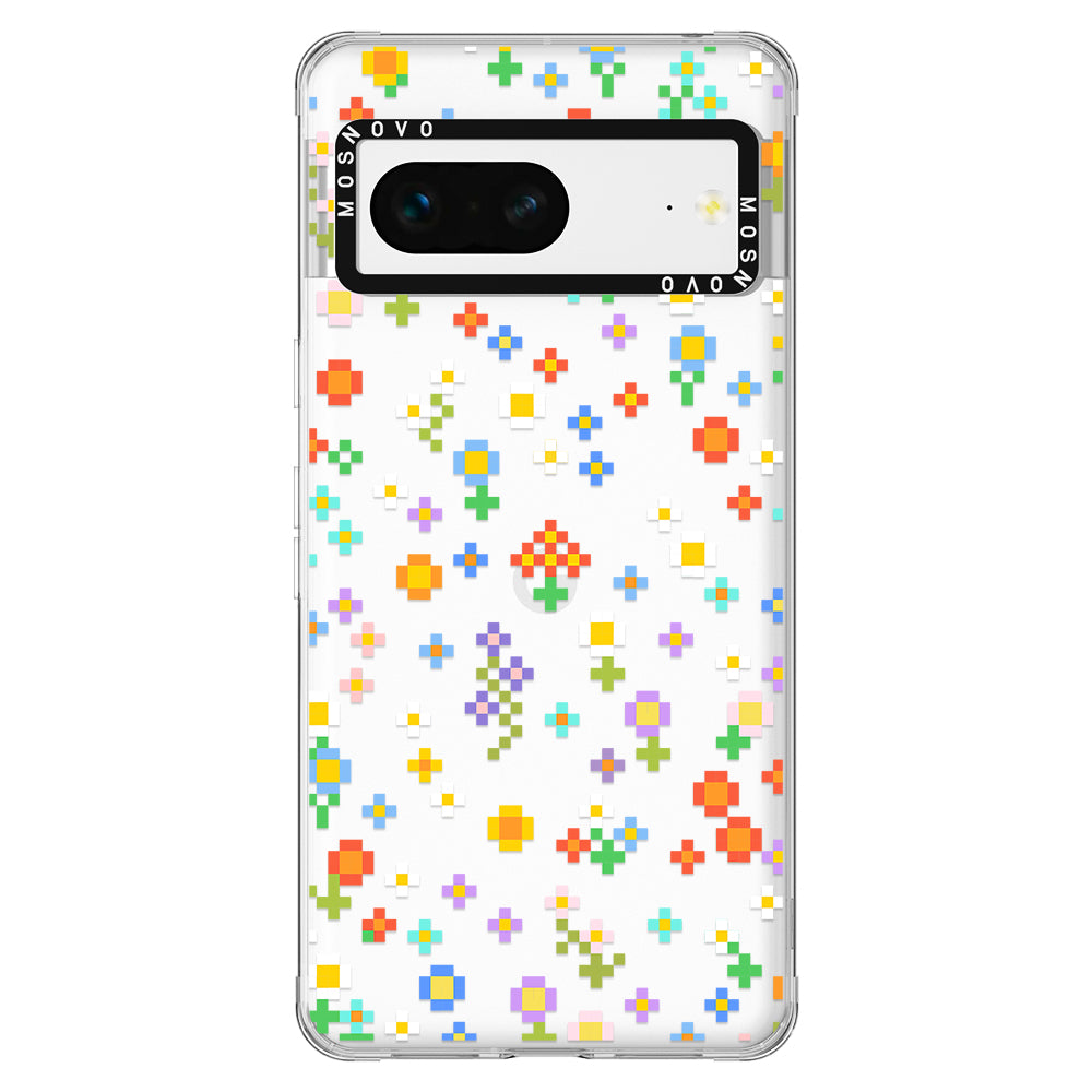 Pixel-Floral Phone Case - Google Pixel 7 Case