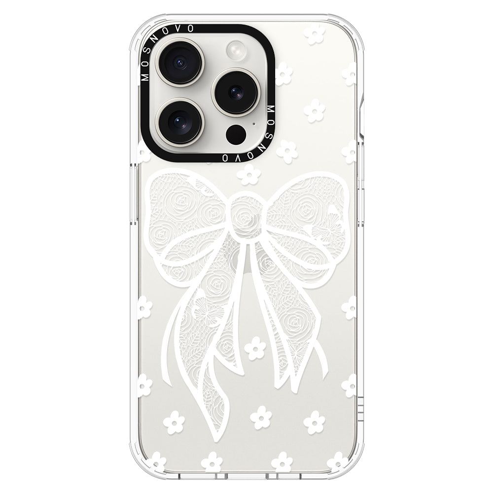 Lacey Bow Phone Case - iPhone 16 Pro Max Case