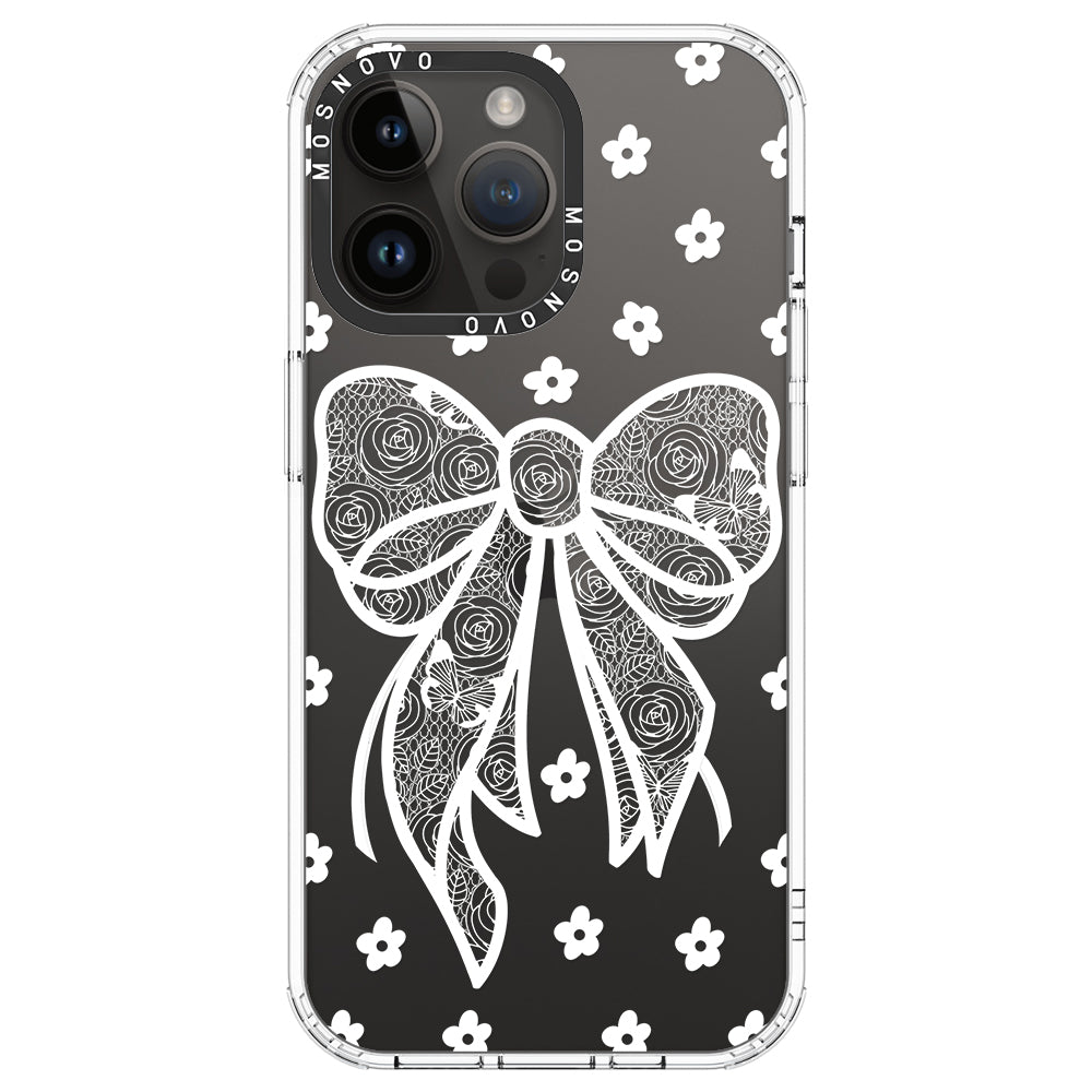 Lacey Bow Phone Case - iPhone 14 Pro Max Case