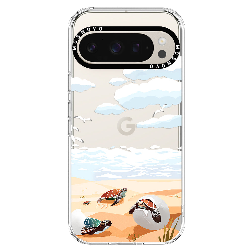 Baby Sea Turtle Phone Case - Google Pixel 9 Pro XL Case