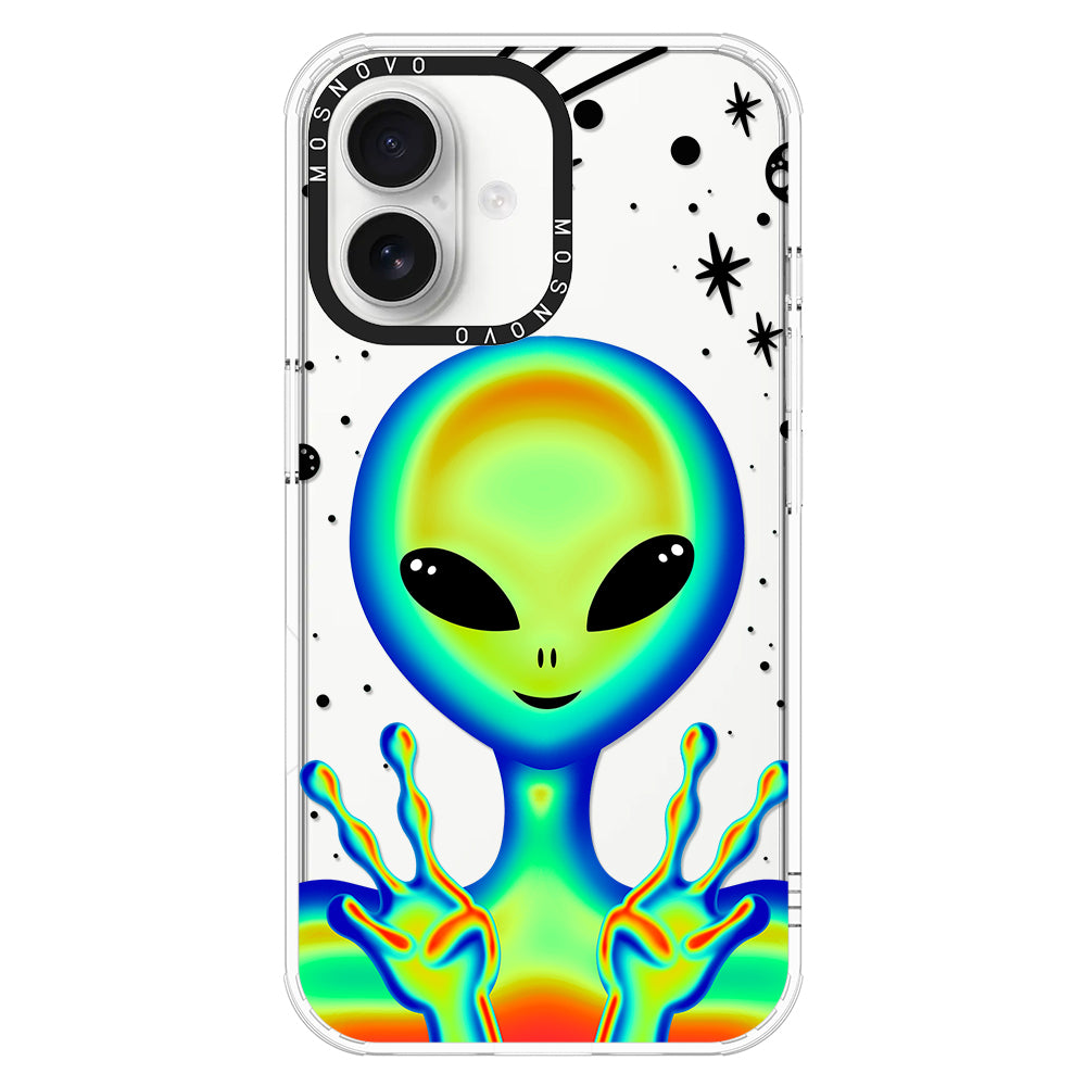 Alien Piece Phone Case - iPhone 16 Case