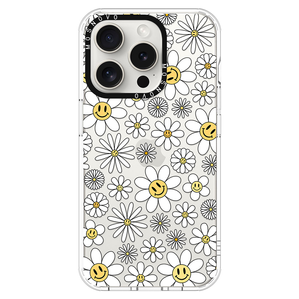 Happy Daisy Blooms Phone Case - iPhone 15 Pro Case