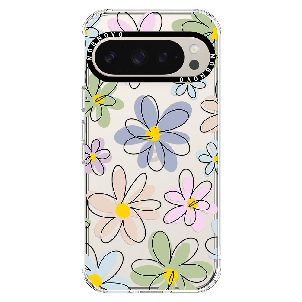 Linear Blooms Phone Case - Google Pixel 9 Pro XL Case