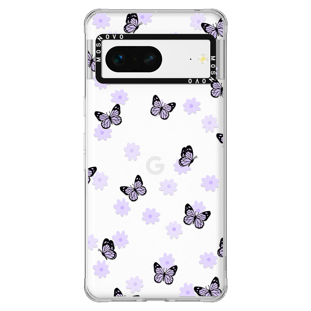 Lilac Butterfly Phone Case - Google Pixel 7 Case