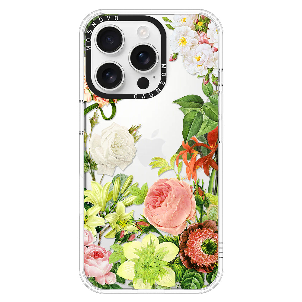 Botanical Garden Phone Case - iPhone 16 Pro Case - MOSNOVO