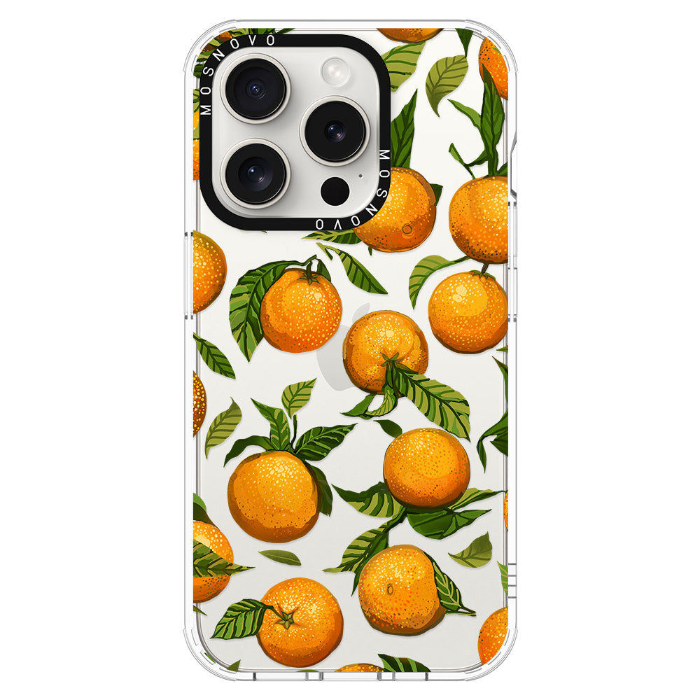 Tangerine Phone Case - iPhone 16 Pro Max Case - MOSNOVO