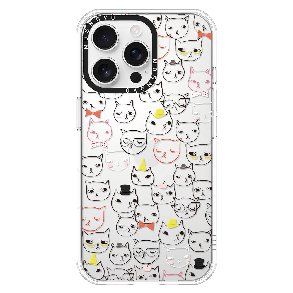 Grumpy Cat Phone Case - iPhone 16 Pro Max Case - MOSNOVO