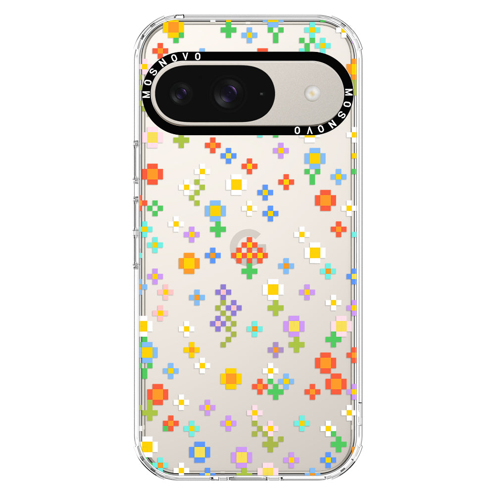 Pixel-Floral Phone Case - Google Pixel 9 Case