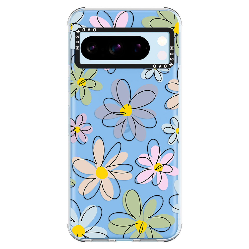 Linear Blooms Phone Case - Google Pixel 8 Pro Case