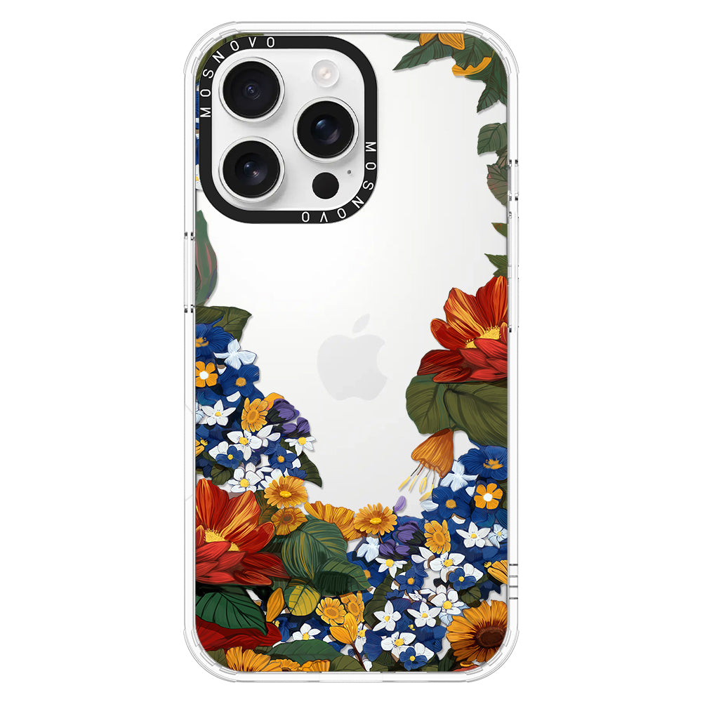 Summer Garden Phone Case - iPhone 16 Pro Max Case - MOSNOVO