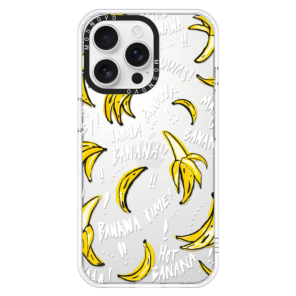 Banana Banana Phone Case - iPhone 16 Pro Max Case - MOSNOVO