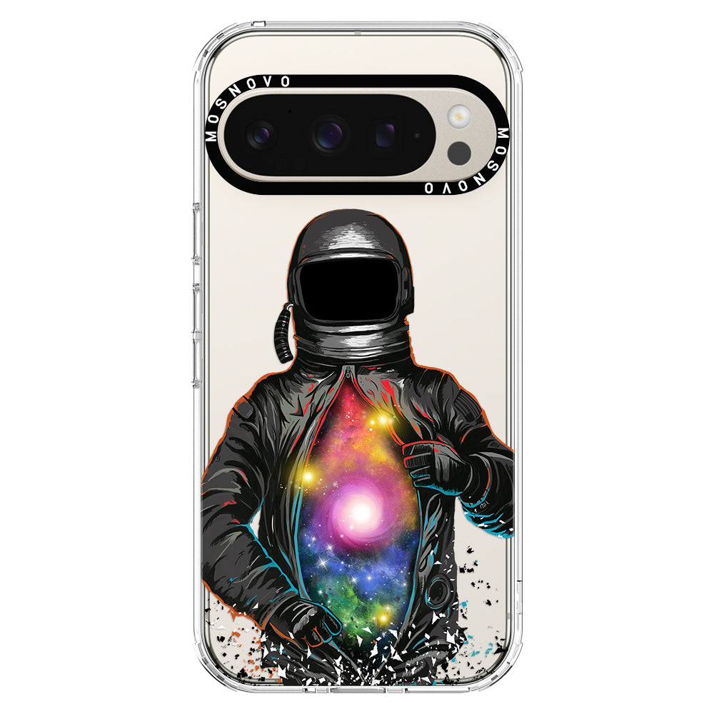 Mystery Astronaut Phone Case - Google Pixel 9 Pro XL Case