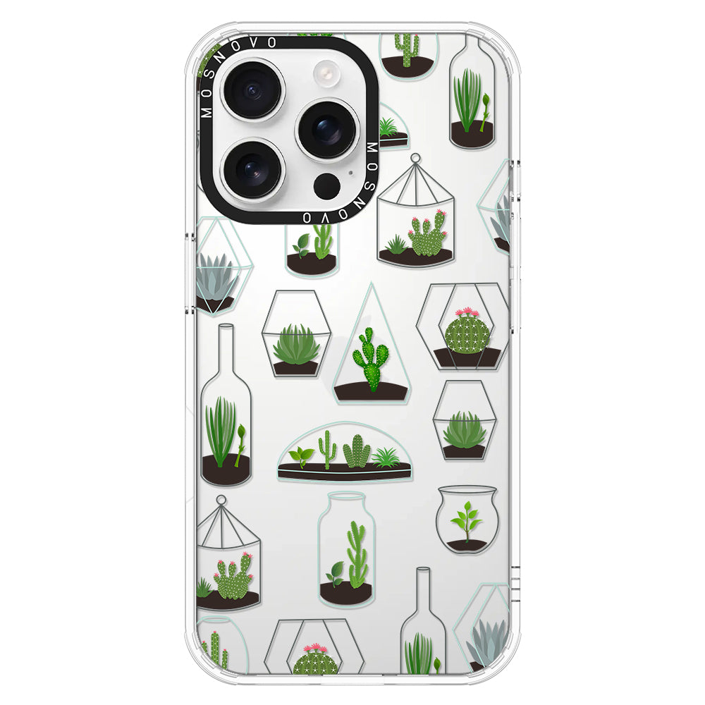 Cactus Plant Phone Case - iPhone 16 Pro Max Case - MOSNOVO