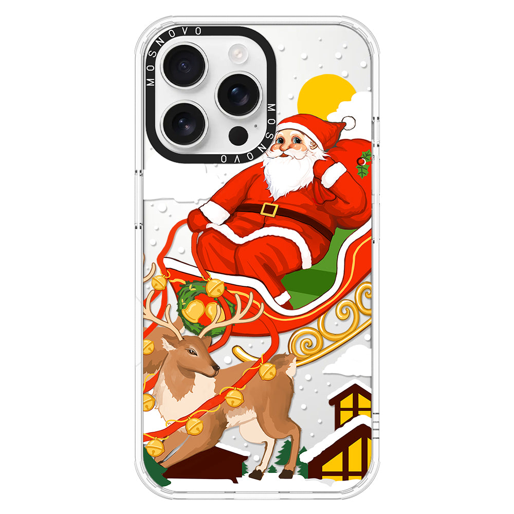 Santa Claus Phone Case - iPhone 16 Pro Max Case - MOSNOVO