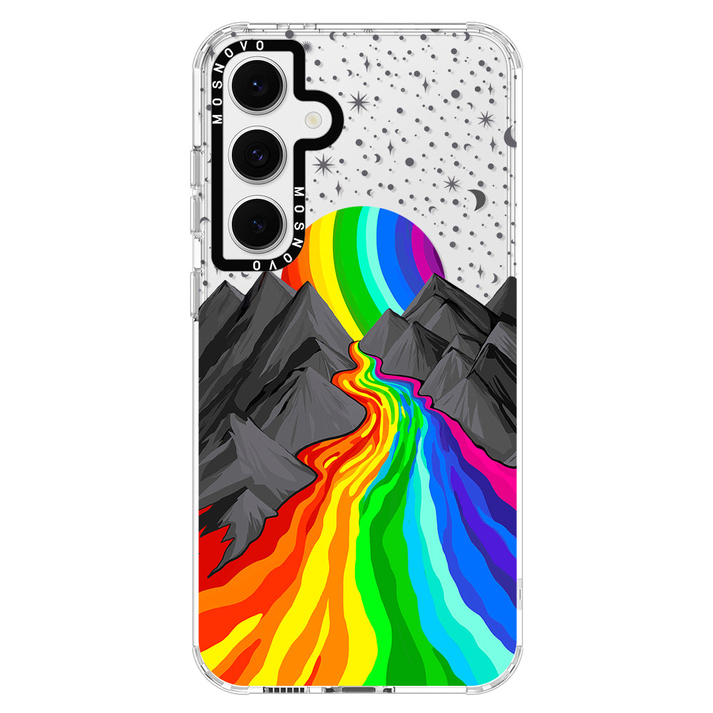 Rainbow Landscape Phone Case - Samsung Galaxy S24 FE Case - MOSNOVO