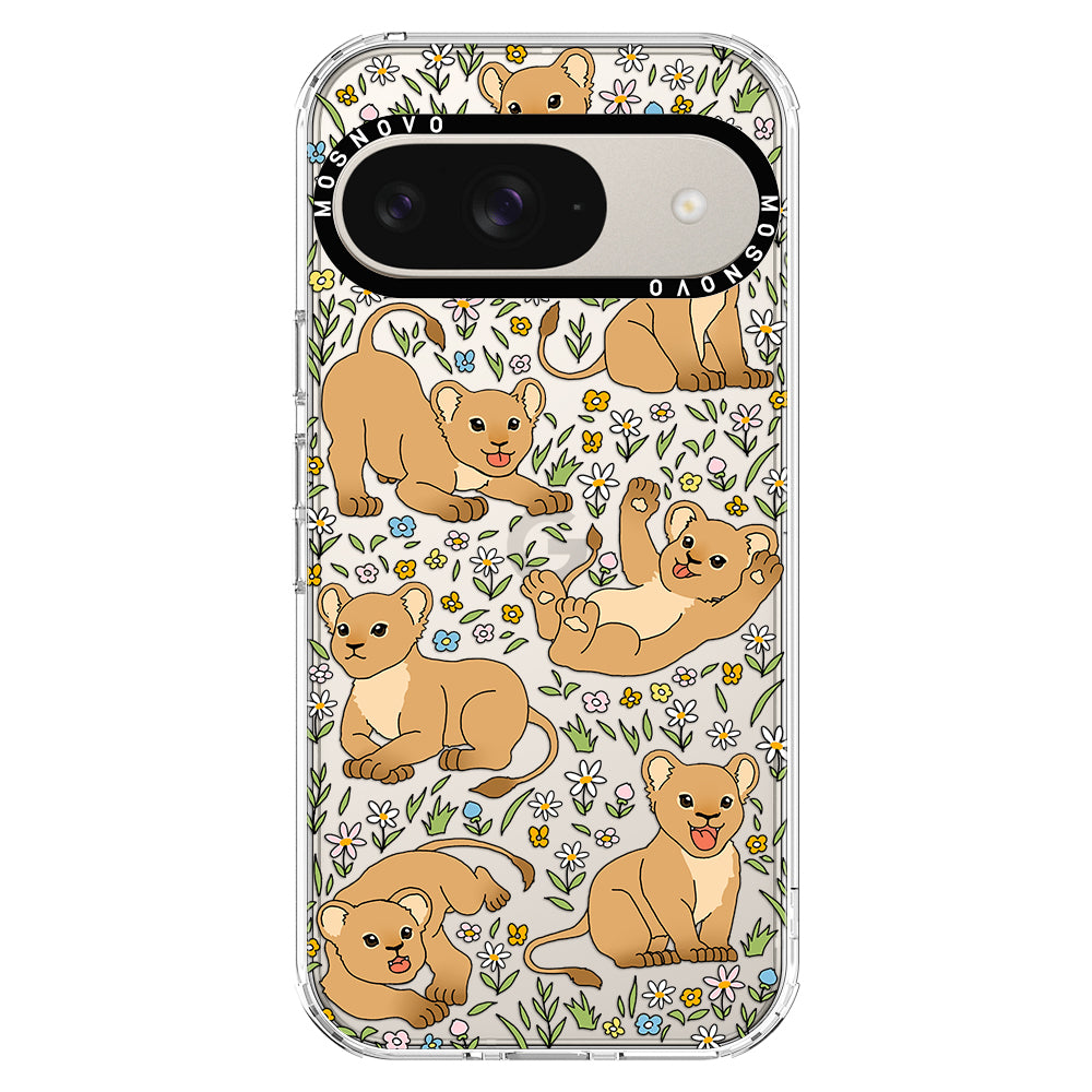 Cute Lions Phone Case - Google Pixel 9 Case