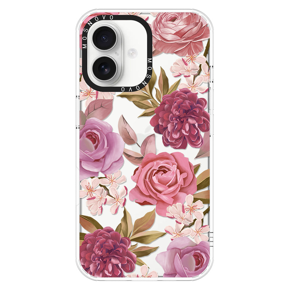 Blossom Flowe Floral Phone Case - iPhone 16 Case - MOSNOVO