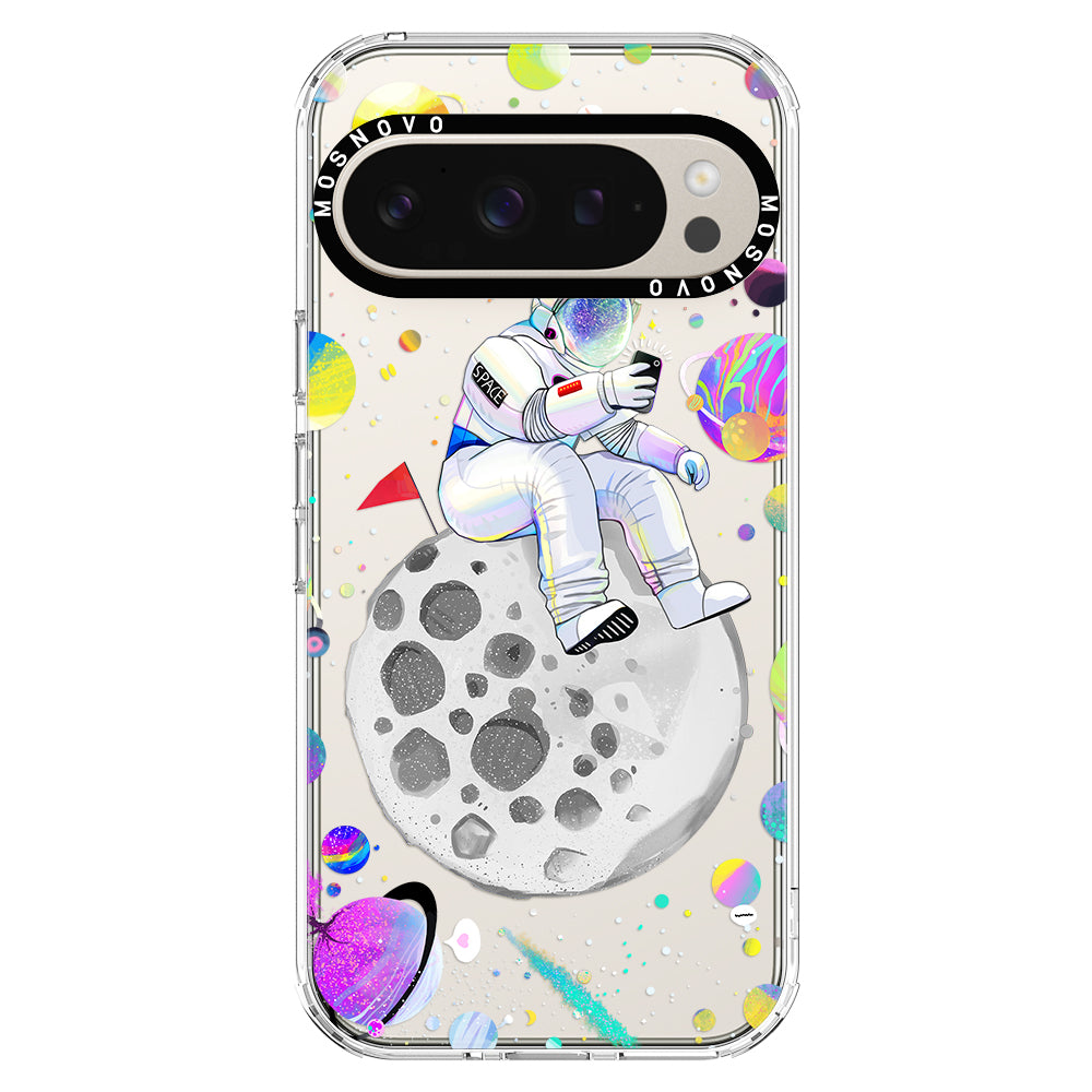 Astronaut Selfie Phone Case - Google Pixel 9 Pro XL Case