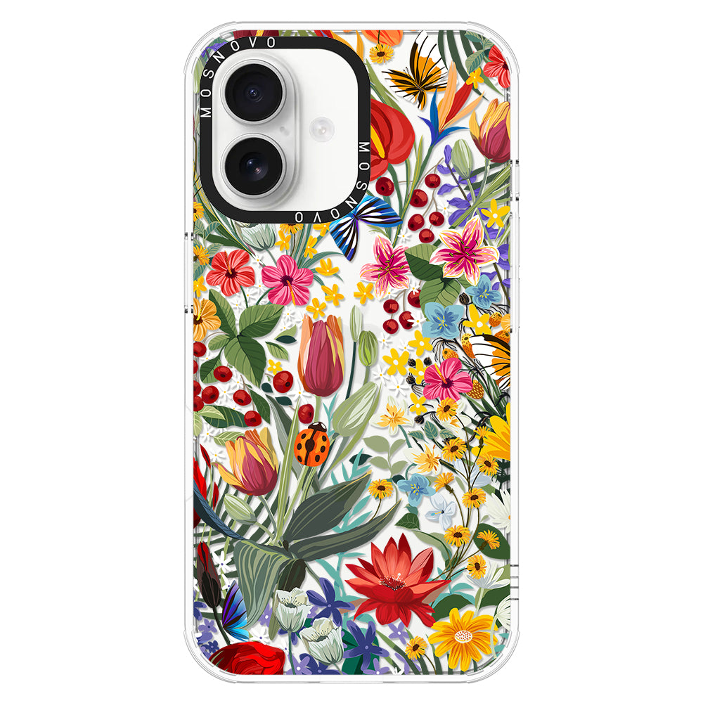 In The Garden Phone Case - iPhone 16 Case - MOSNOVO