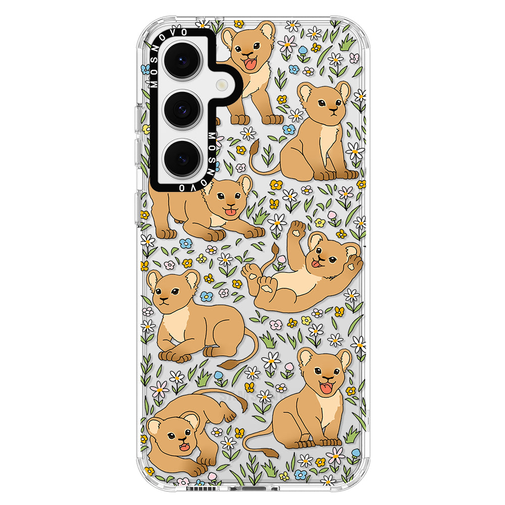 Cute Lion Phone Case - Samsung Galaxy S24 FE Case - MOSNOVO